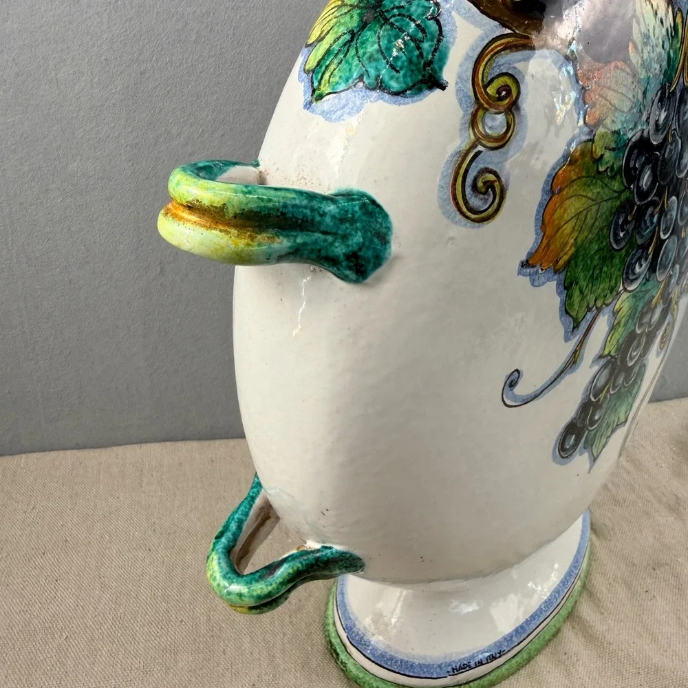 Monumental Vintage Italian Majolica 20